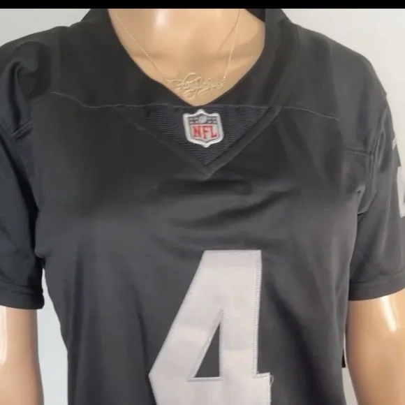 Bling 💠 Derek Carr #4 jersey - Picture 8 of 15